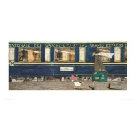 Umělecký tisk Sam Toft - Orient Express Ooh La La, (60 x 30 cm)