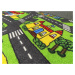 Vopi koberce AKCE: 120x170 cm Dětský metrážový koberec City life - neúčtujeme odřezky z role! - 