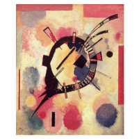 Obrazová reprodukce Yellow Centre (1926), Wassily Kandinsky, 35 × 40 cm