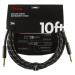 Fender Deluxe Series 10' Instrument Cable Black Tweed