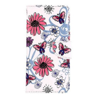 TopQ Pouzdro Xiaomi Redmi 13C 5G knížkové Flowers 125703