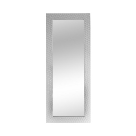 Nástěnné zrcadlo Bianca 45x145 cm, bílé Asko