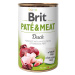 Brit Paté & Meat 6 x 400 g - kachní