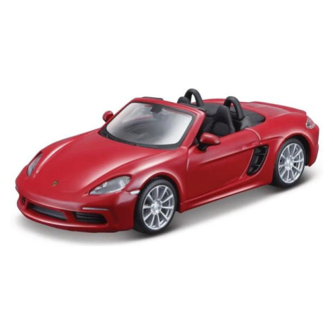 Bburago 1:32 - Porsche 718 Boxster - Tmavě červená