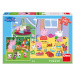 DINO - Peppa Pig Na Prázdninách 3X55 Puzzle