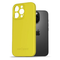 AlzaGuard Matte TPU Case pro iPhone 16 Pro žlutý