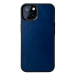 Lemory iPhone 14 kožený kryt tmavě modrá