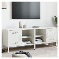 vidaXL TV skříňky 2 ks bílé 68 x 39 x 50,5 cm ocel