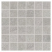 Mozaika Rako Kaamos šedá 30x30 cm mat DDM06587.1