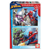 Puzzle Spiderman Educa 2x48 dílků od 4 let