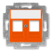 ABB Levit kryt datové zásuvky oranžová 5014H-A01018 66