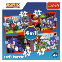 Trefl Puzzle 4v1 - Sonicova dobrodružství / SEGA Sonic The Hedgehog