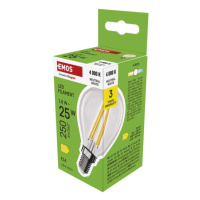 LED žárovka Filament Mini Globe / E14 / 1,8 W (25 W) / 250 lm / neutrální bílá