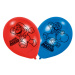Amscan Latexové balóny - Super Mario červené/modré 6 ks