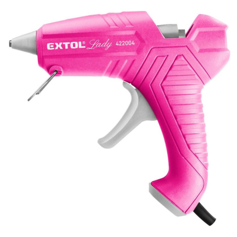 Pistole tavná lepící Extol Lady, o 11 mm, 40W, růžová Extol Premium