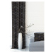 Závěs dekorační nebo látka, New York Metrix, černý, 150 cm