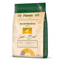 Fitmin Mini Maintenance Lamb with Beef granule pro malé psy 2,5 kg