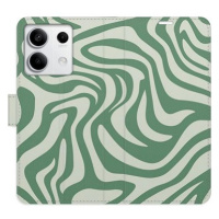 iSaprio Flip pouzdro Zebra Green 02 pro Xiaomi Redmi Note 13 5G