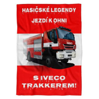 IMPAR Fleecová deka Hasičské legendy – IVECO Trakker