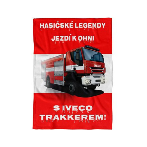 IMPAR Fleecová deka Hasičské legendy – IVECO Trakker