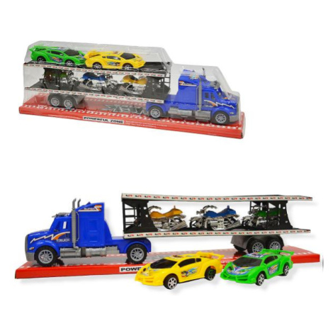 Nákladní automobil pro přepravu vozidel - modrá Toys Group