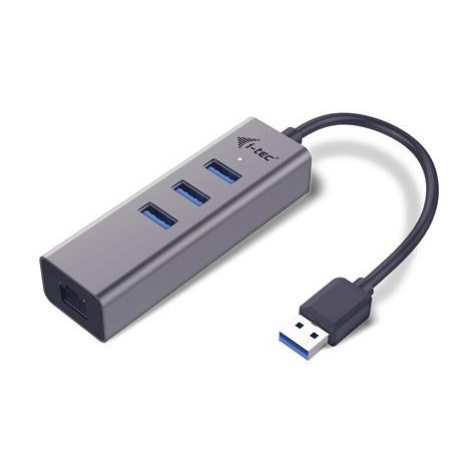 i-tec Metal HUB 3 Port USB 3.0 + Gigabit Ethernet iTec
