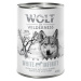 Výhodné balení: Wolf of Wilderness Adult 12 x 400 g - NOVÉ: White Infinity - koňské