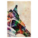 Plakát, Obraz - Michael Tompsett - Eiffel tower, 61x91.5 cm
