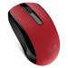 GENIUS myš ECO-8100/ 1600 dpi/ dobíjecí/ bezdrátová/ červená