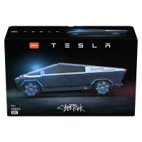 Mattel mega construx tesla cybertruck