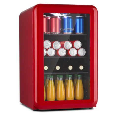 Klarstein PopLife 70L, chladnička na nápoje, chladnička, 70 litrů, 0-10 °C, retro design