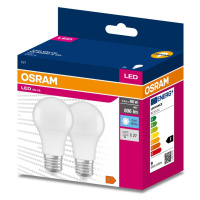 2PAK LED žárovka E27 A60 8,5W = 60W 806lm 4000K Neutrální 200° OSRAM VALUE