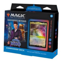 Wizards of the Coast Magic The Gathering Universes Beyond Doctor Who Masters of Evil