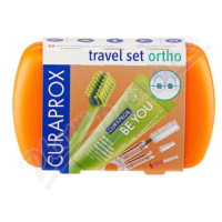 CURAPROX Travel set ORTHO oranžový