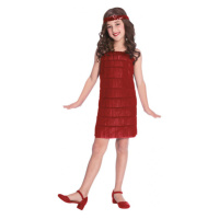 Amscan Dětský kostým - Charleston červený Velikost - děti: 10 - 12 let