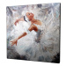 Wallity Obraz na plátně White swan KC012 45x45 cm