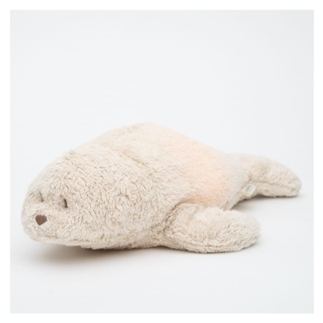 Moonie - Usínáček s melodií a světlem tuleň organic sand 8662MOO