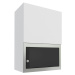 ArtExt Kuchyňská skříňka horní vysoká pro mikrovlnnou troubu BONN | W4MK 60 Barva korpusu: Černá