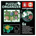 Puzzle organizér Puzzle Sorter Educa 6 stohovatelných přihrádek pro třídění dílků