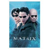 Umělecký tisk Matrix - Neo, Trinity and Morpheus, 26.7 × 40 cm
