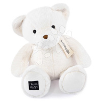 Plyšový medvídek Le Nounours White Histoire d’ Ours bílý 40 cm od 0 měsíců