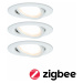 PAULMANN Smart Home Zigbee set Smart Home Zigbee 3.0 vestavné svítidlo Nova Coin + Zigbee Cephei