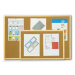 G21 75881 Nástěnka CLASSIC Cork Board Eco 30x40cm, korek, dřevěný rám