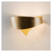 Selène Zlaté designové nástěnné svítidlo Scudo
