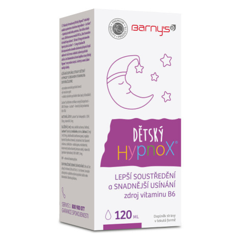 Barnys dětský HypnoX zklidňující sirup 120ml