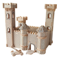 Woodcraft construction kit Woodcraft Dřevěné 3D puzzle hrad II