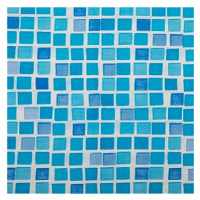 CF GROUP Bazénová fólie pro bazén 5,5 m × 3,7 m × 1,2 m - Mosaic, 0,35 mm