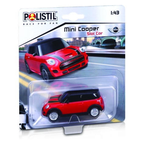 Polistil Mini Cooper Slot car 1:43 Red