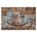 Fotografie Egyptian hierogryphs from Dendara Temple, Egypt, Sarah Lage, (40 x 26.7 cm)