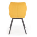 Halmar Halmar Žlutá prošívaná jídelní židle K360